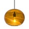 Besa Lighting Geno Cord Pendant, Vapor Amber, Black Finish, 1x60W Incandescent 1JT-GENOAM-BK - alternate 1